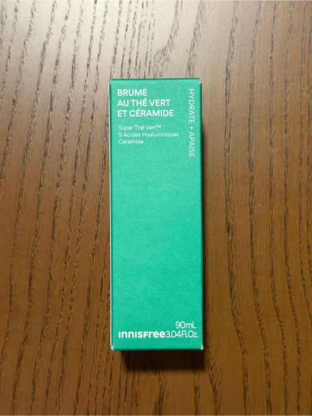Green Tea & Ceramide Hydrating Facial Mist — Green